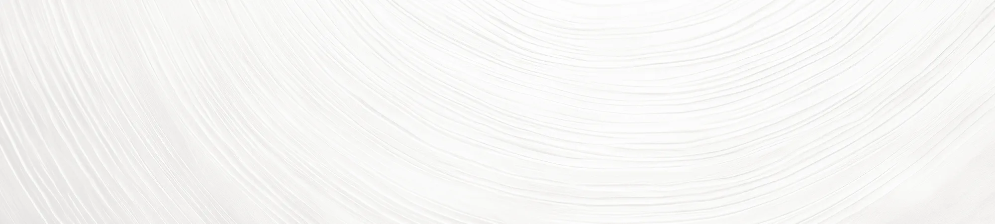 Subtle radial paint texture in bone white color.